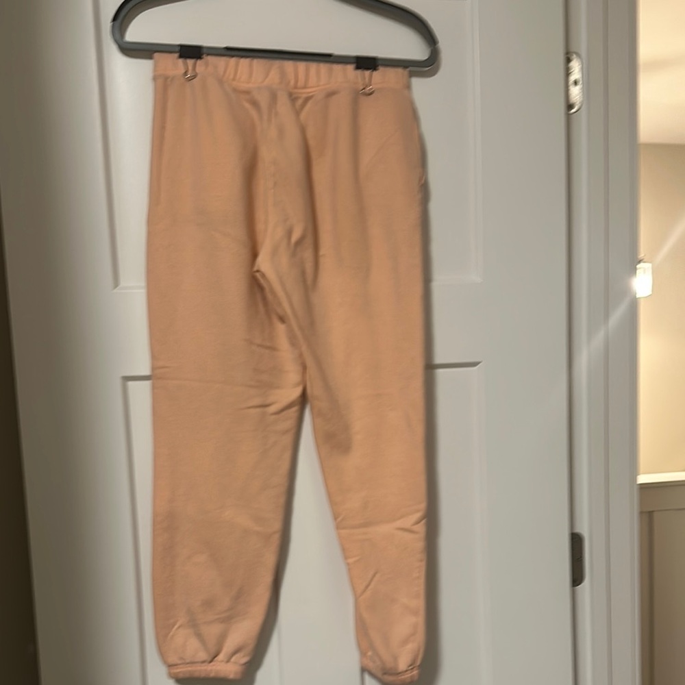 art class Peach Colored Sweatpants with Elastic Waistband and Tapered Legs - Picture 3 of 3